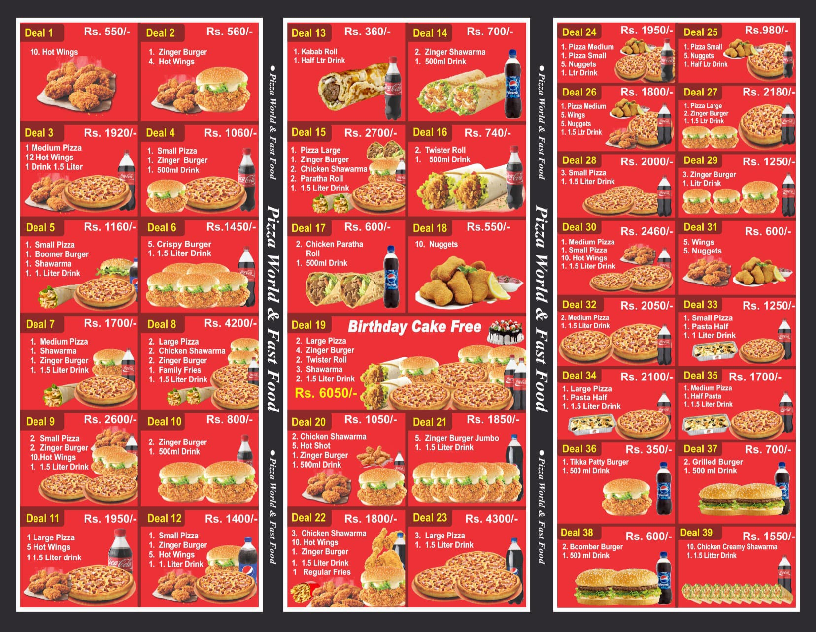 Pizza World Rafiqabad — Page 2
